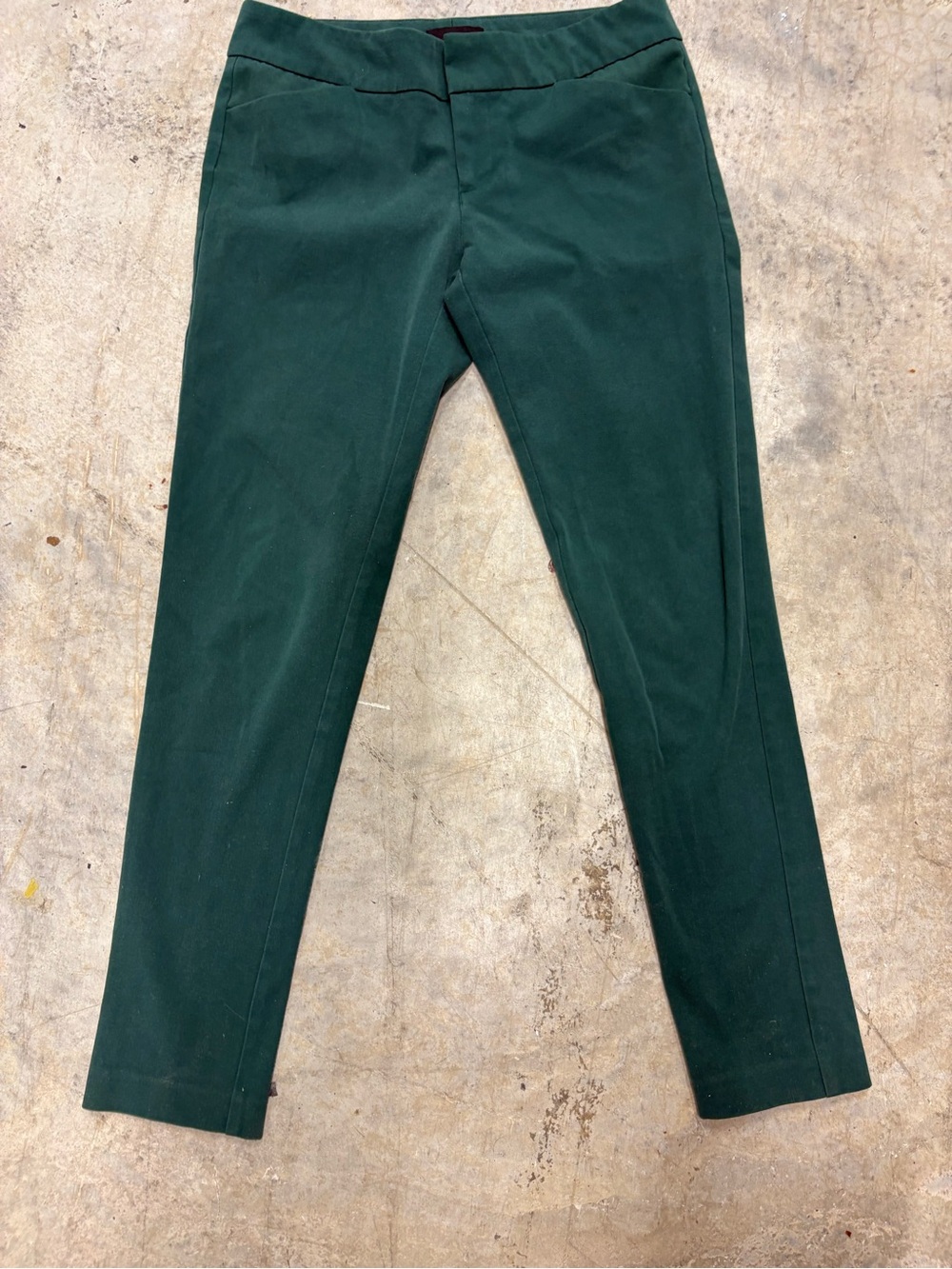 Hunter Green Dress Slacks Size 4 By Cynthia Crowley